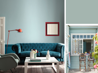 Little Greene Intelligent Matt Emulsion - Celestial Blue 101