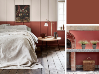 Little Greene Intelligent Matt Emulsion - Tuscan Red 140
