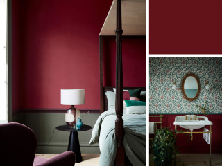 Little Greene Intelligent Exterior Eggshell - Gebackene Kirsche 14