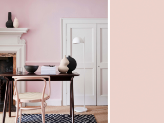 Little Greene Intelligent Eggshell - Pink Slip 220