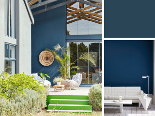 Little Greene Intelligent Exterior Eggshell - Royal Navy 257