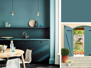 Little Greene Intelligent Exterior Eggshell - Tee mit Florence 310