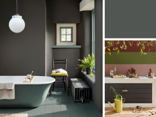 Little Greene Intelligent Satin - Vulcan 324