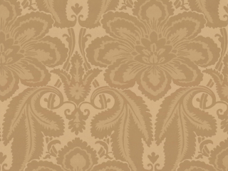 Albemarle Street - Gold Tapete Little Greene mit klassischem Muster