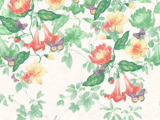 Asterid - Lantern Tapete von Little Greene