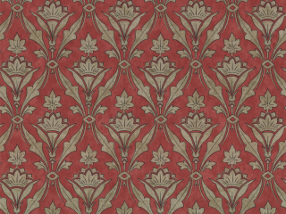 Typisch klassische Tapete Borough High Street - Beet von Little Greene