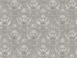 Graue Tapete mit klassischem Muster Borough High Street - Trace von Little Greene