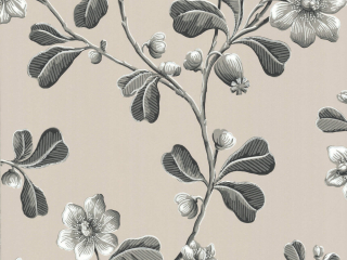 warm Blumentapete Broadwick Street - Mono Little Greene