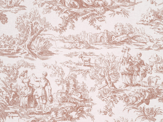 Little Greene Toile der Liebenden - Blush