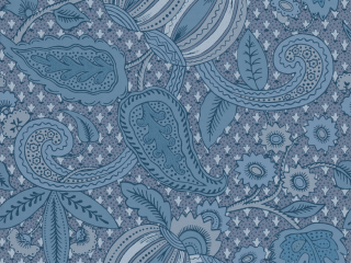 Little Greene Granatapfel - Blaue Schuppen