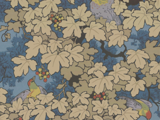 Little Greene Rebe - Blau