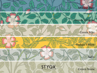 Little Greene Heckenrose - Salix
