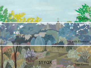 Little Greene Castle Garden - Tee mit Florence