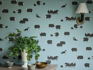 Little Greene Nip & Lassie - Himmelsblau