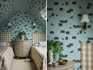 Little Greene Nip & Lassie - Himmelsblau