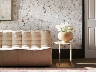 Little Greene Massingberd Blossom - Grau
