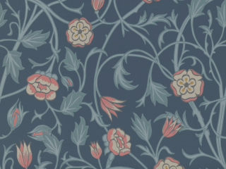 Little Greene Mays Tulpe - Hicks' Blau