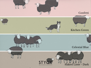 Little Greene Nip & Lassie - Küchengrün
