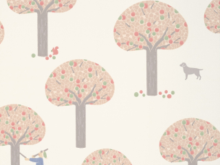Little Greene Tapete Rodney Street Masquerade