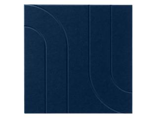 Maeven Art akustisches Paneel Maya I - Navy Blue