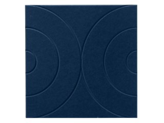 Maeven Art akustisches Paneel Maya II - Navy Blue