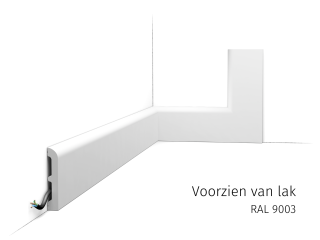 Orac Sockelleiste SX183 RAL9003