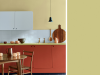 Little Greene - Apple 137 an der Wand