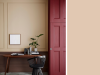 Little Greene - Castell Pink 314 Wand mit Zierleisten