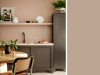 Little Greene - Mochi 344 auf Fliesen über der Arbeitsplatte