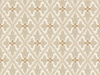 Beige gemusterte Tapete Bayham Abbey - Meteor von Little Greene