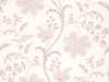Licht rosa Blumentapete Bedford Square - Hellebore von Little Greene