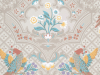 Little Greene Brodsworth - Triumph Tapete mit Vögeln und Blumen
