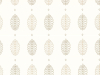 Cones - Lint Tapete von Little Greene mit weißem/beigem Hintergrund