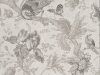 Graue Tapete mit Vögeln und Blumen Crowe Hall Lane - Nuage von Little Greene