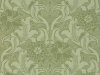 Dahlia Scroll - Pea Green Tapete von Little Greene