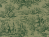 Little Greene Liebespaar-Toile - Dunkles Brunswickgrün