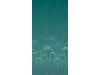 gemustert Achillea - Aurora Tapete von Little Greene 156x325 cm