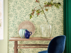 Stimmungsfoto Bedford Square - Acorn Tapete von Little Greene mit grünen Akzenten