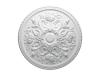 Elegante Deckenrosette mit Rosenmotiven für luxuriöse Innenräume