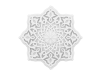 Kleine orientalische Decke Ornament