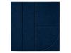 Maeven Art akustisches Paneel Sadé VIII - Navy Blue