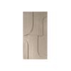 Maeven Art akustische 3D-Paneele Maya I - Beige (Set von 2)