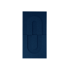 Maeven Art akustische 3D-Paneele Maya IV - Navy Blue (Set mit 2)