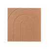 Maeven Art Akustikpaneel Maya VII - Cognac