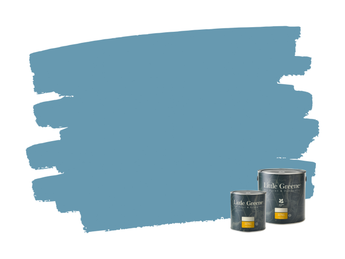 Little Greene Intelligent Floor Paint - Blau Verditer 104