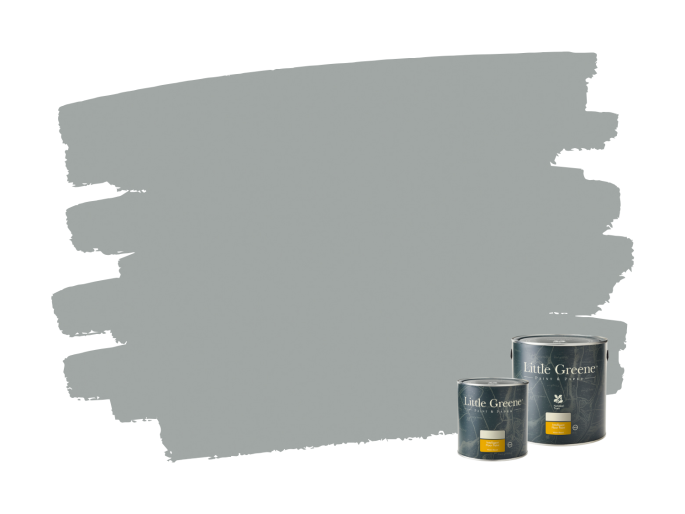 Little Greene Intelligent Floor Paint - Bone China Blau 107