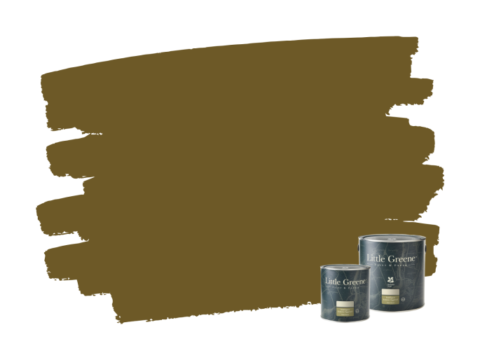 Little Greene Intelligent Exterior Eggshell - Hellbronzegrün 123