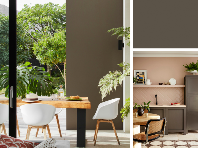 Little Greene - Attic II 144 auf Küchenschränken
