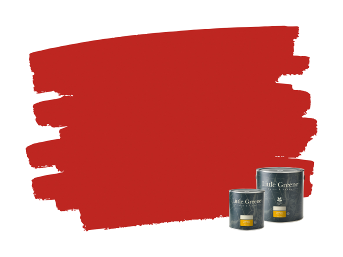 Little Greene Intelligent Floor Paint - Atomic Red 190