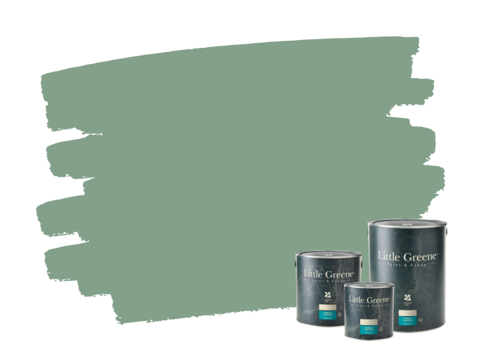 Little Greene Aquamarine Deep 198 Intelligent Satin